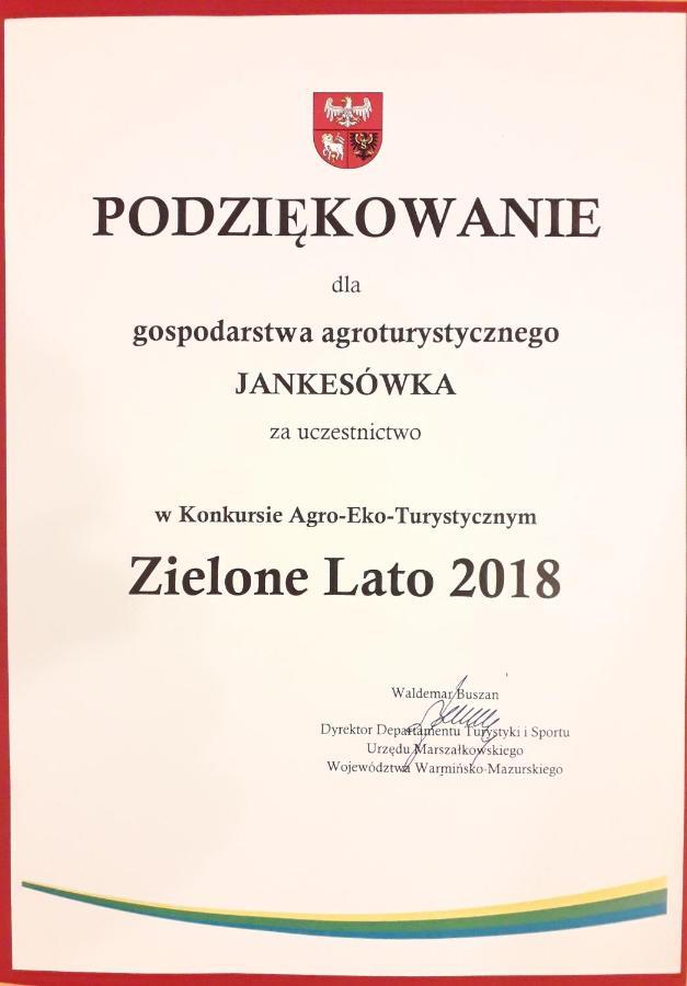 Gospodarstwo Agroturystyczne Rowerowa Przystan "Jankesowka" Lidzbark Warmiński Exterior foto